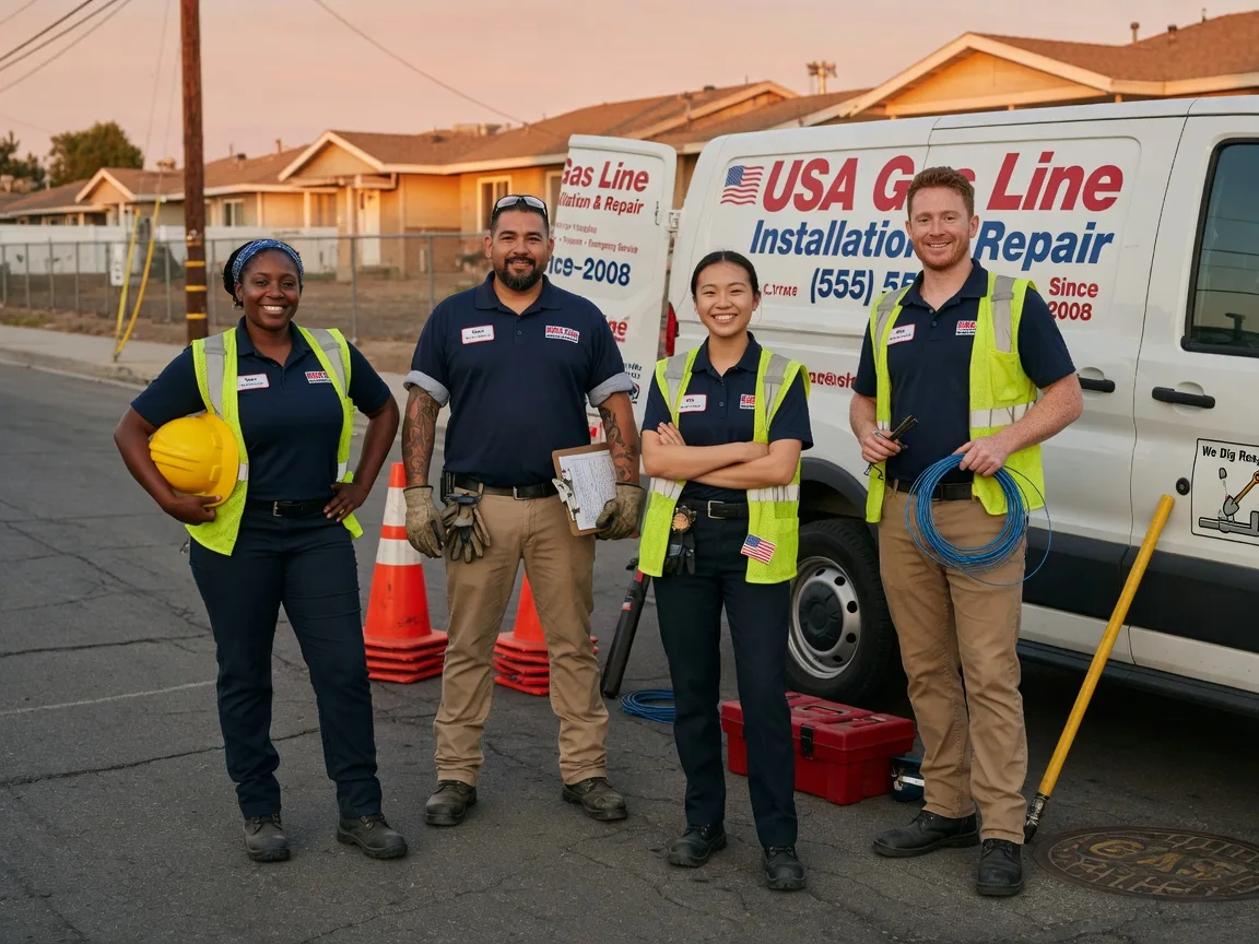 Gas Line Installation company in Kesley, IA